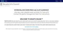 Desktop Screenshot of nac.culturegrants.org